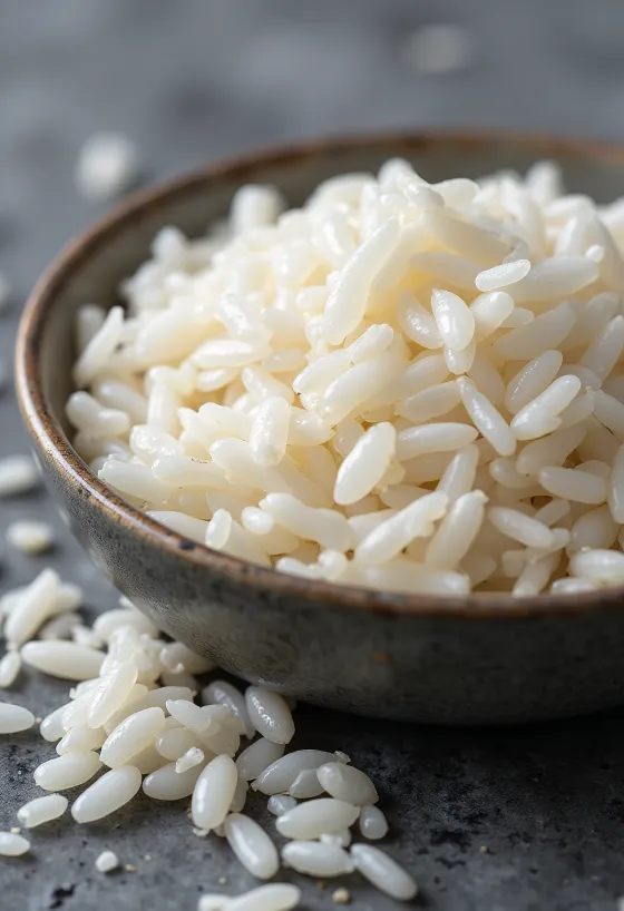 ข้าวอาร์โบริโอสด เม็ดป้อมสั้น เหมาะทำริซอตโต้
