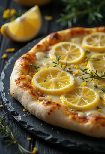 Pizza al Limone ปรุงรสด้วยเลมอน