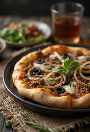 Pizza Libyenne พร้อมเสิร์ฟ