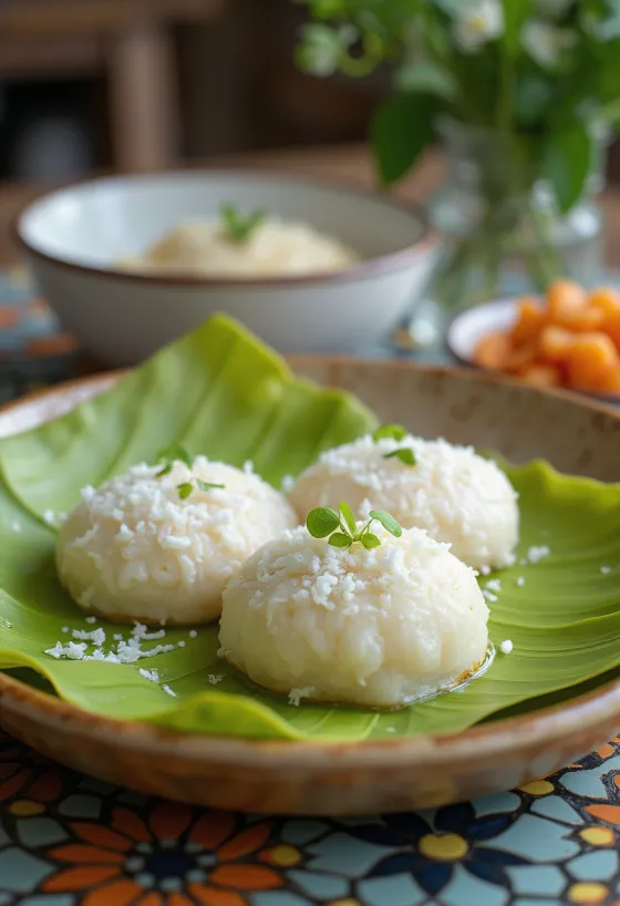 มอนต์ เลต เปา – ขนมข้าวนึ่งแบบพม่าดั้งเดิม