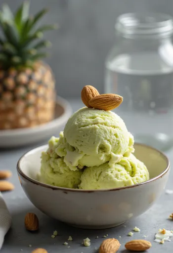 ไอศกรีมบาสกิ้น ร็อบบิ้นส์ พิสตาชิโอ อัลมอนด์ เสิร์ฟพร้อมรับประทาน
