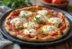 Pizza alla Mozzarella di Bufala พร้อมมอสซาเรลล่านมควาย