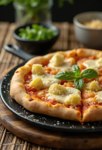 พิซซ่าอาร์ติโชคและพาร์เมซาน (Pizza ai Carciofini)